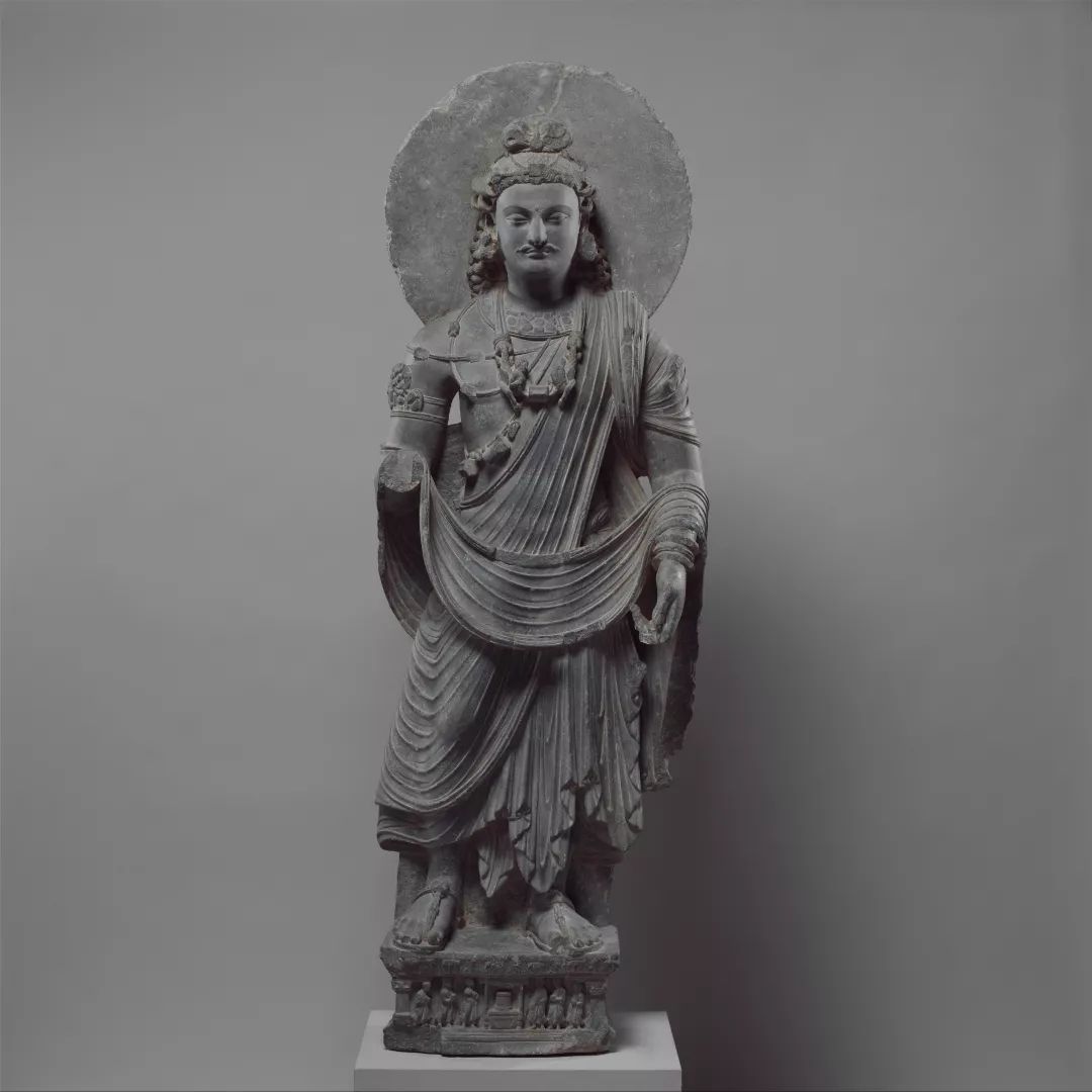 犍陀罗式弥勒菩萨像